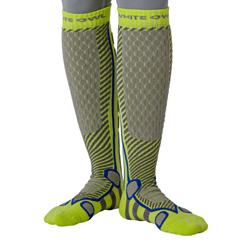 Tермоноски White Owl для средне- холодных температур, серый-желтый