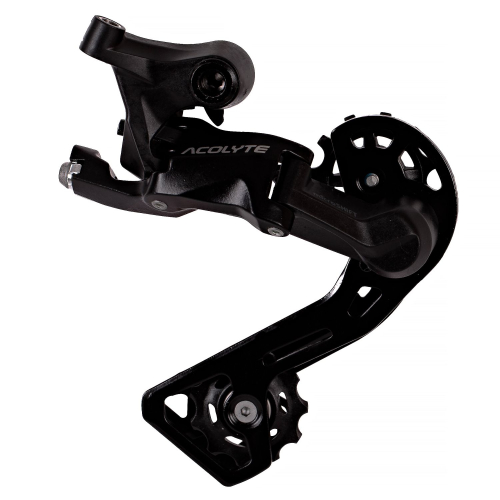 Переключатель задний Microshift Acolyte RD-M5180M, 8 скоростей, средняя лапка, черный