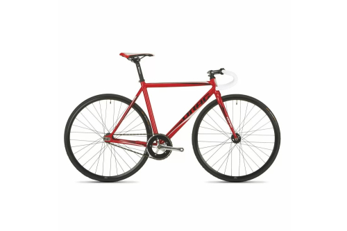 Велосипед DRAG Pista Comp FX (2022), рама XL (185-195 см), красный