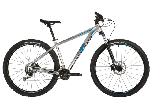 Велосипед STINGER RELOAD STD 29" (2021), рама 22" (185-195 см), серебристый