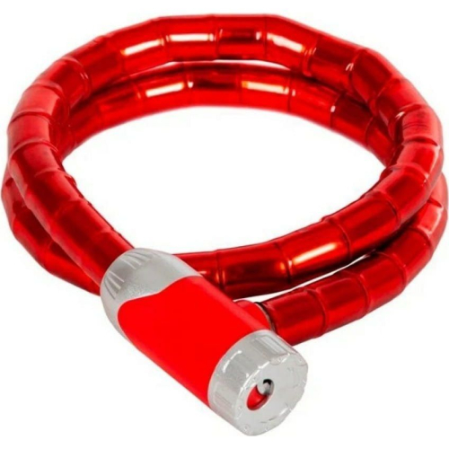 Замок STG TYT906 ключевой, 18х1000 мм, красный