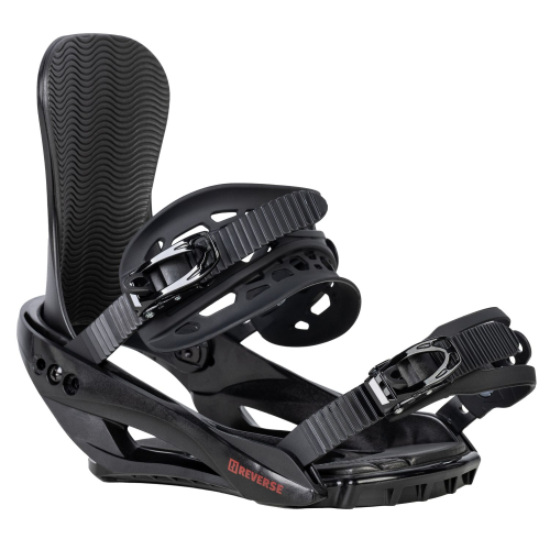 Крепления для сноуборда Reverse Rental, черный с красным