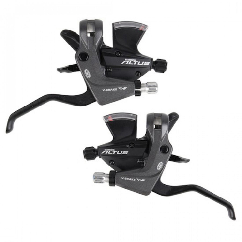Шифтер тормозной Shimano Altus M370 3x9 ск.