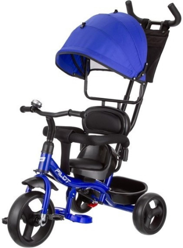 Велосипед трехколесный Pilot PT1, с ручкой управления