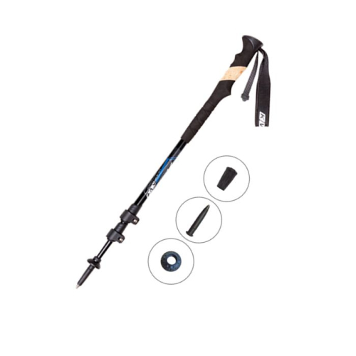 Палки для скандинавской ходьбы KV+ AURORA телескопические, 3 секции, 135cm