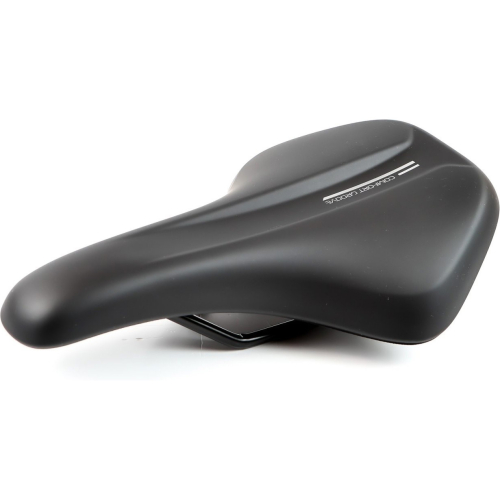 Седло Horst A059H универсальное MTB, 260х160мм, мягкое, эластомерное, черное, 00-180759