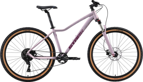 Велосипед Stark Viva 27.2 D (2025), рама 13.5" (130-155 см), фиолетовый