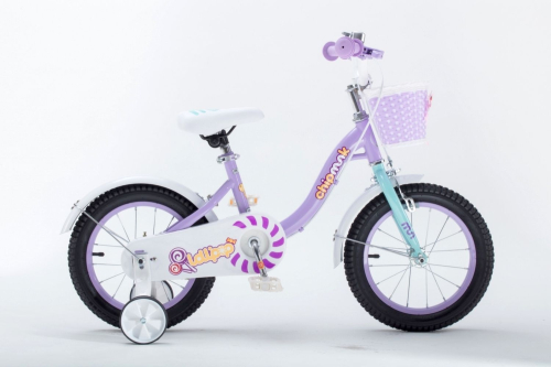 Велосипед Royal Baby Chipmunk MM 14" (2021) (98-110 см), фиолетовый