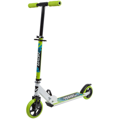 Самокат NOVATRACK JUNGLE 145 Steel (2019), белый