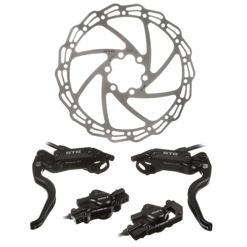 Тормоз дисковый гидравлический STG HJ-OD04-F передний