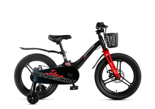 Велосипед Maxiscoo Jazz Pro 18 (2025) (110-130 см), черный