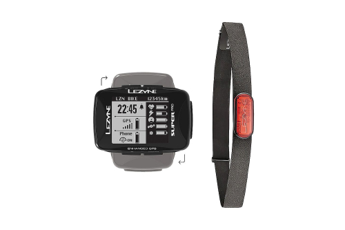 Велокомпьютер с GPS LEZYNE Super Pro GPS Hr Loaded