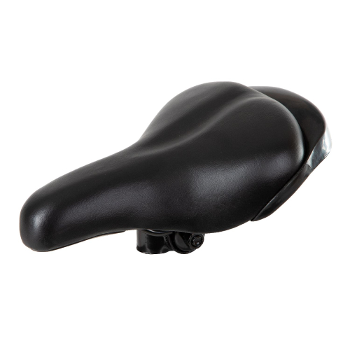 Седло WX-16008 на 16", с замком, с логотипом NOVATRACK, одноцветное