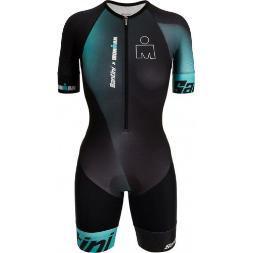 Трисьют с коротким рукавом женский Santini Ikaika-Ironman Women's SS Trisuit