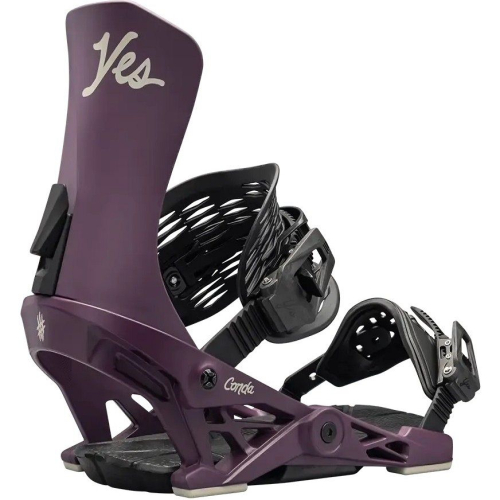 Сноуборд крепления YES Conda 2025, женские, бордовый