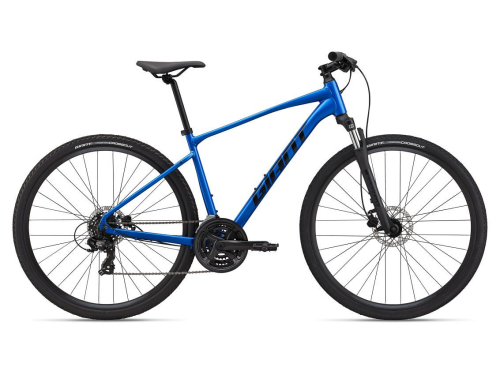 Велосипед Giant Roam 4 Disc (2022), рама XL (185-195 см), синий