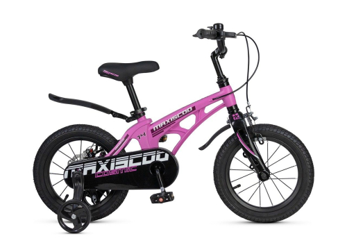 Велосипед Maxiscoo Cosmic Стандарт 14 (2025) (98-110 см), розовый