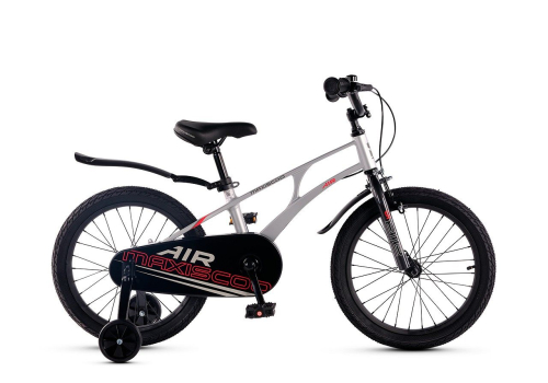Велосипед Maxiscoo Air Стандарт 18 (2025) (110-130 см), серый