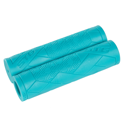Грипсы STG Base, 126 мм, голубой