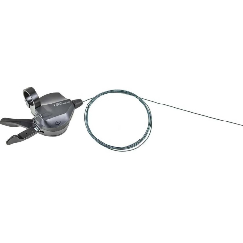 Шифтер Shimano Cues SL-U4000-9 Rapidfire Plus, 9 скоростей, правый, трос 2050мм, черный, 00-180870