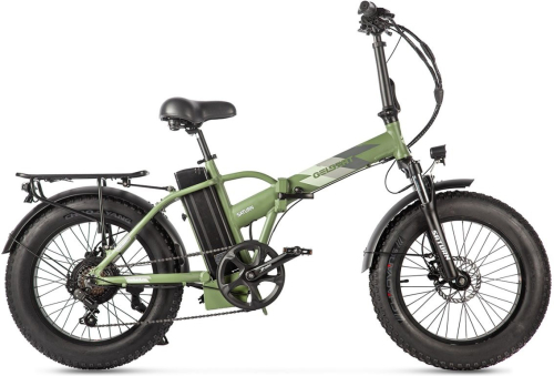 Электровелосипед Gelbert Saturn 1 ST, хаки