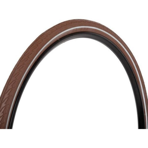 Покрышка Mitas Flash V66, 700x40С, ETRTO 42-622, светоотрожающая полоса, коричневый, коричневый