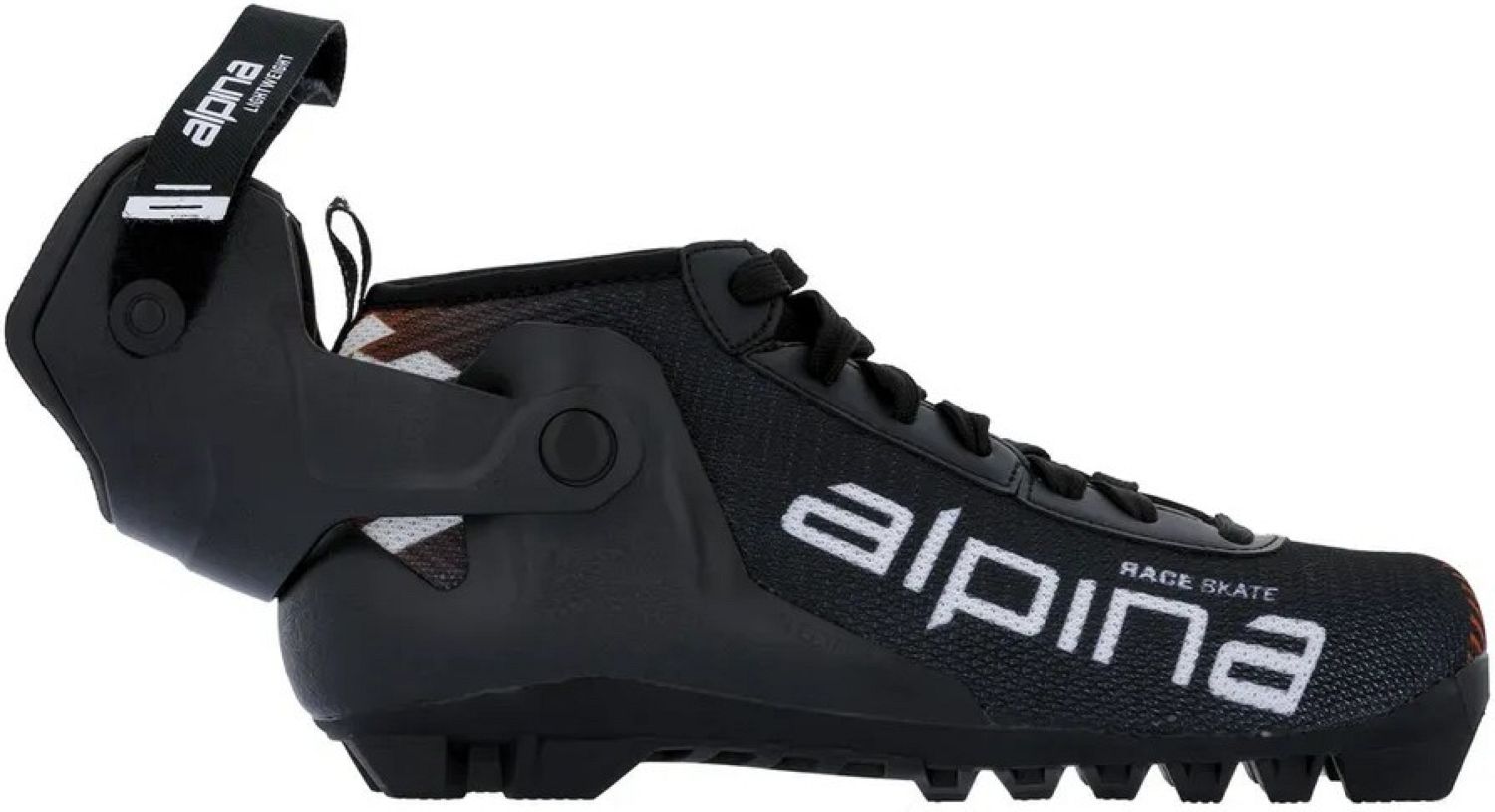 Ботинки Alpina для лыжероллеров для конькового хода Race SK SM, 5352-1, черный