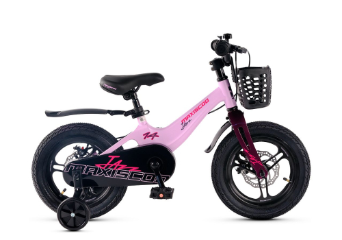 Велосипед Maxiscoo Jazz Pro 14 (2025) (98-110 см), фиолетовый