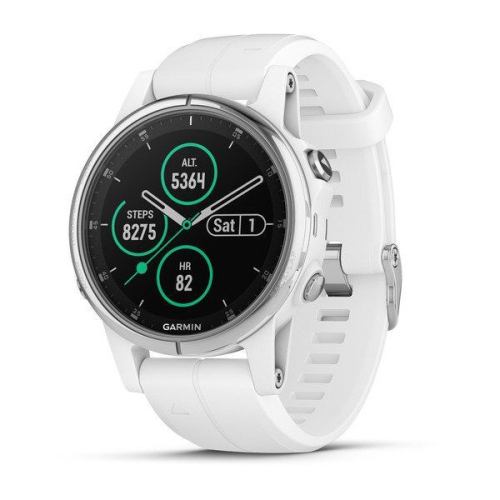 Часы GARMIN Fenix 5S Plus Sapphire (White/White Band)