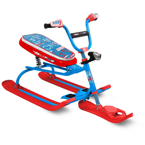 Снегокат Ника Snowdrive СНД3/SD3, синий