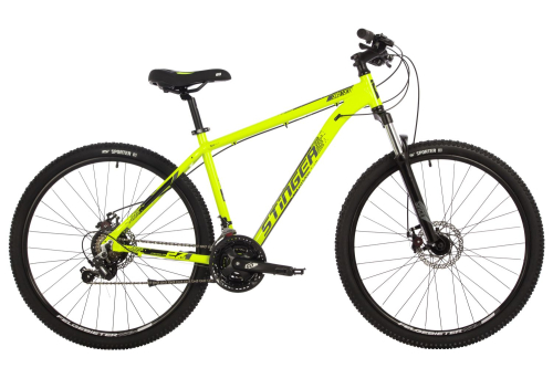 Велосипед Stinger Element Evo 27.5" (2024), рама 20" (175-185 см), зеленый