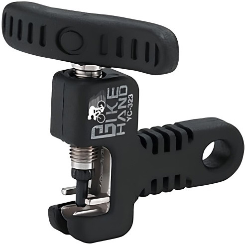 Выжимка Bikehand YC-323 Mini, для всех типов HG, UG, IG 7,8,9,10-скоростных цепей, сталь, черная, 6-230135