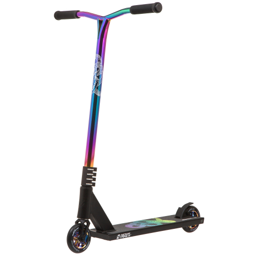 Самокат REPLAY 110 PRO NEO CHROME PL (2020), неохром чёрный