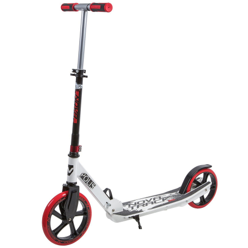 Самокат NOVATRACK POLIS 230 Plastic  (2019), красный