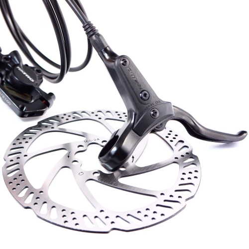 Гидравлический тормоз задний Tektro HD-M276-R-160-IS (ротор 160мм + суппорт + торм.ручка + шланг 150см)