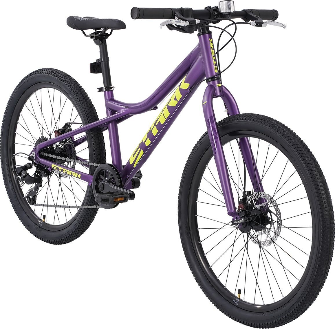 Велосипед Stark Slash 24.1 D (2025) (130-155 см), фиолетовый