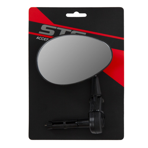 Зеркало заднего вида, крепление в руль.