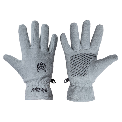 Перчатки зимние White Owl 09-1547, флисовые, серый