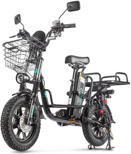 Электровелосипед Gelbert Khan Monster 1, черный