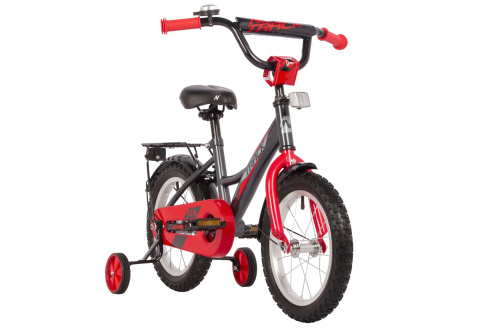 Велосипед NOVATRACK ASTRA 14" (2022) (98-110 см), серый