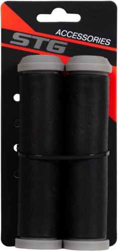 Грипсы STG SZ-197, 130 мм, черный, черный