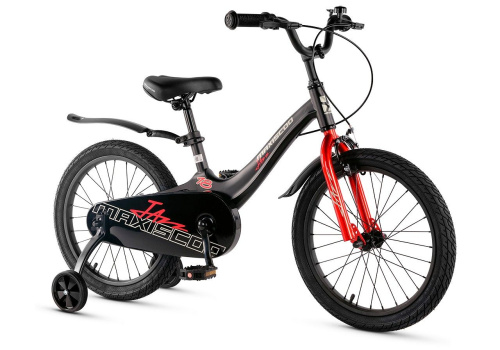 Велосипед Maxiscoo Jazz Стандарт 18 (2025) (110-130 см), черный