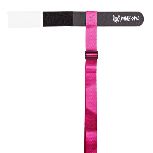 Связки для горных лыж White Owl KNDR-OZ, обхват 38х460 мм, лямка 38х1200 мм, черный с красным