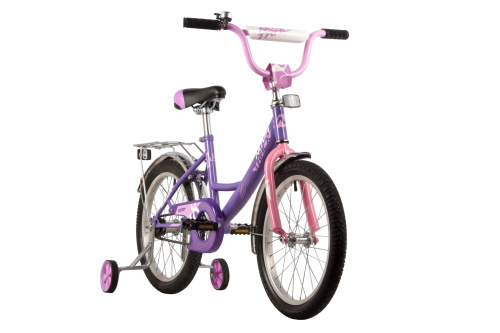 Велосипед Novatrack Vector 18" (2022) (110-130 см), фиолетовый