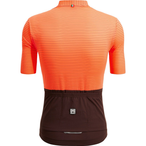 Веломайка Santini Colore Riga SS Cycling Jersey, оранжевый