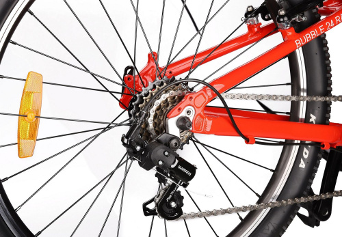 Велосипед SHULZ Bubble Race 24" (130-155 см), бордовый