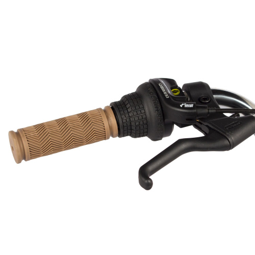 Велосипед Foxx Shift 6.V 24" (2024), рама 13.5" (130-155 см), зеленый