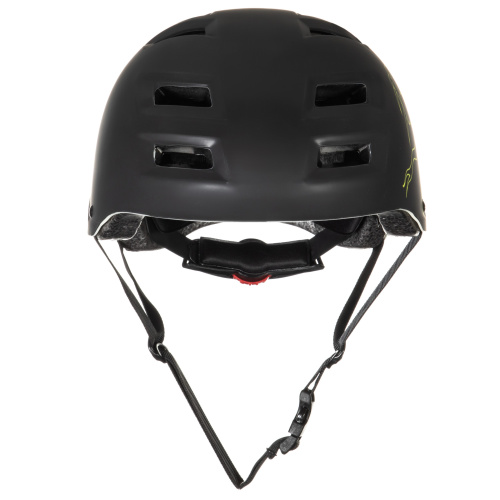 Защитный шлем STG MTV1 Replay, с фикс застежкой, черный