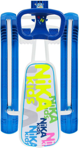 Снегокат Ника "Наши детки" Nika kids высокий (арт. СНВ/NK), голубой