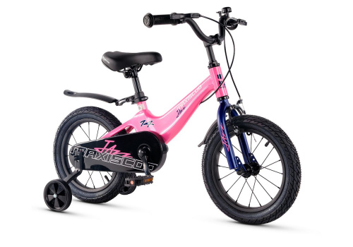 Велосипед Maxiscoo Jazz Стандарт 14 (2025) (98-110 см), розовый
